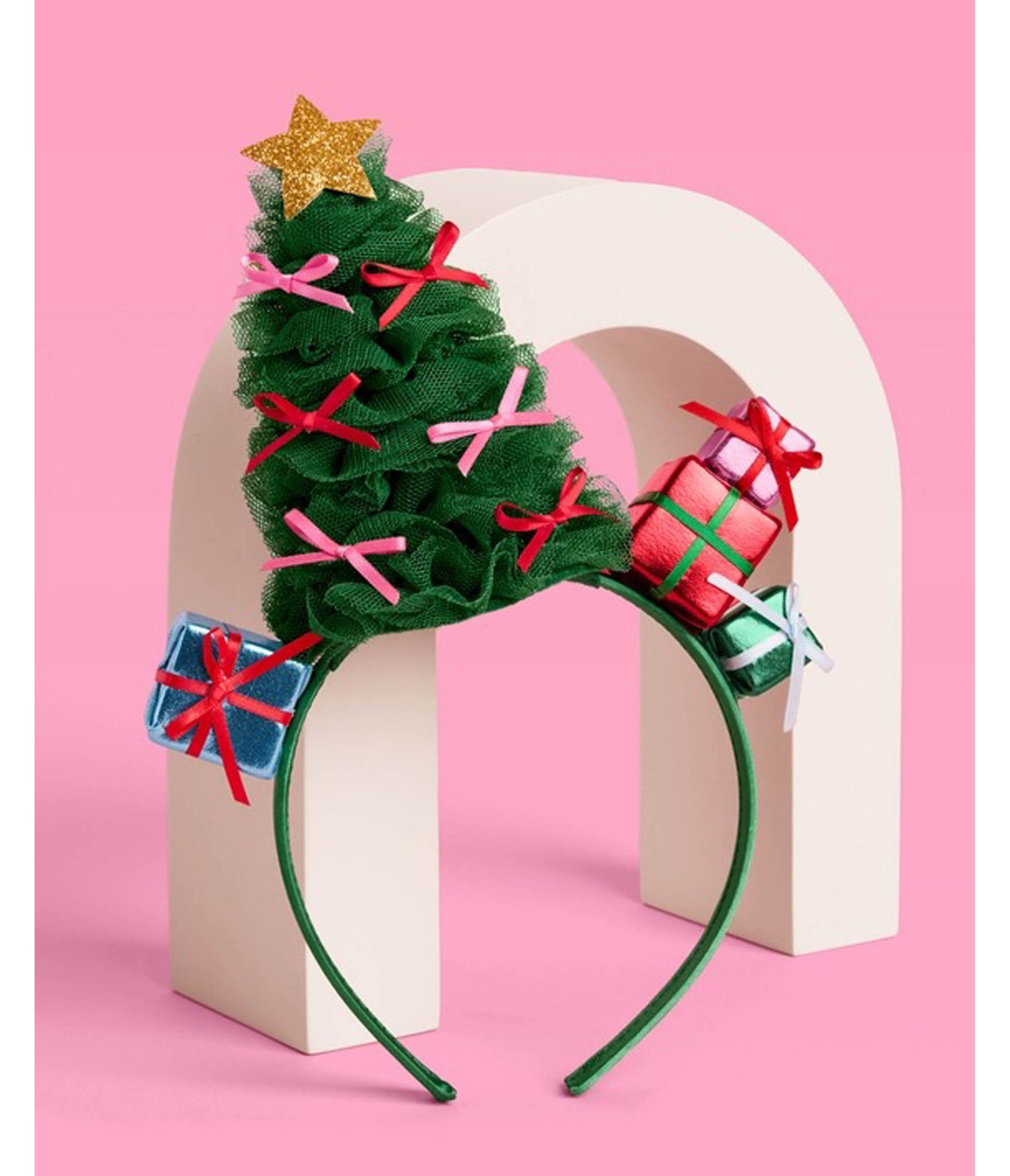 Christmas Tree & Presents Headband