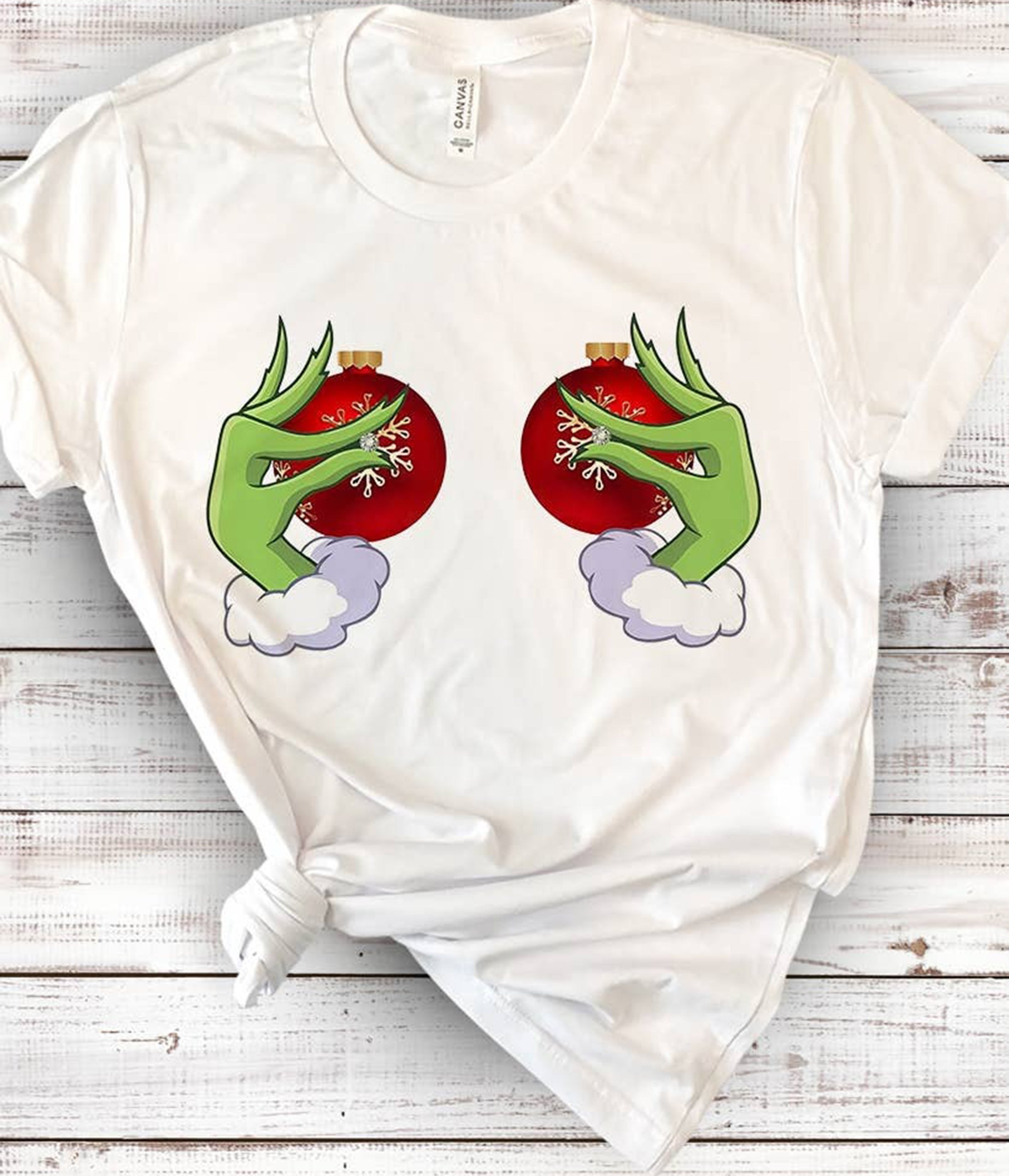 Grinch Ornament Unisex Graphic Tees