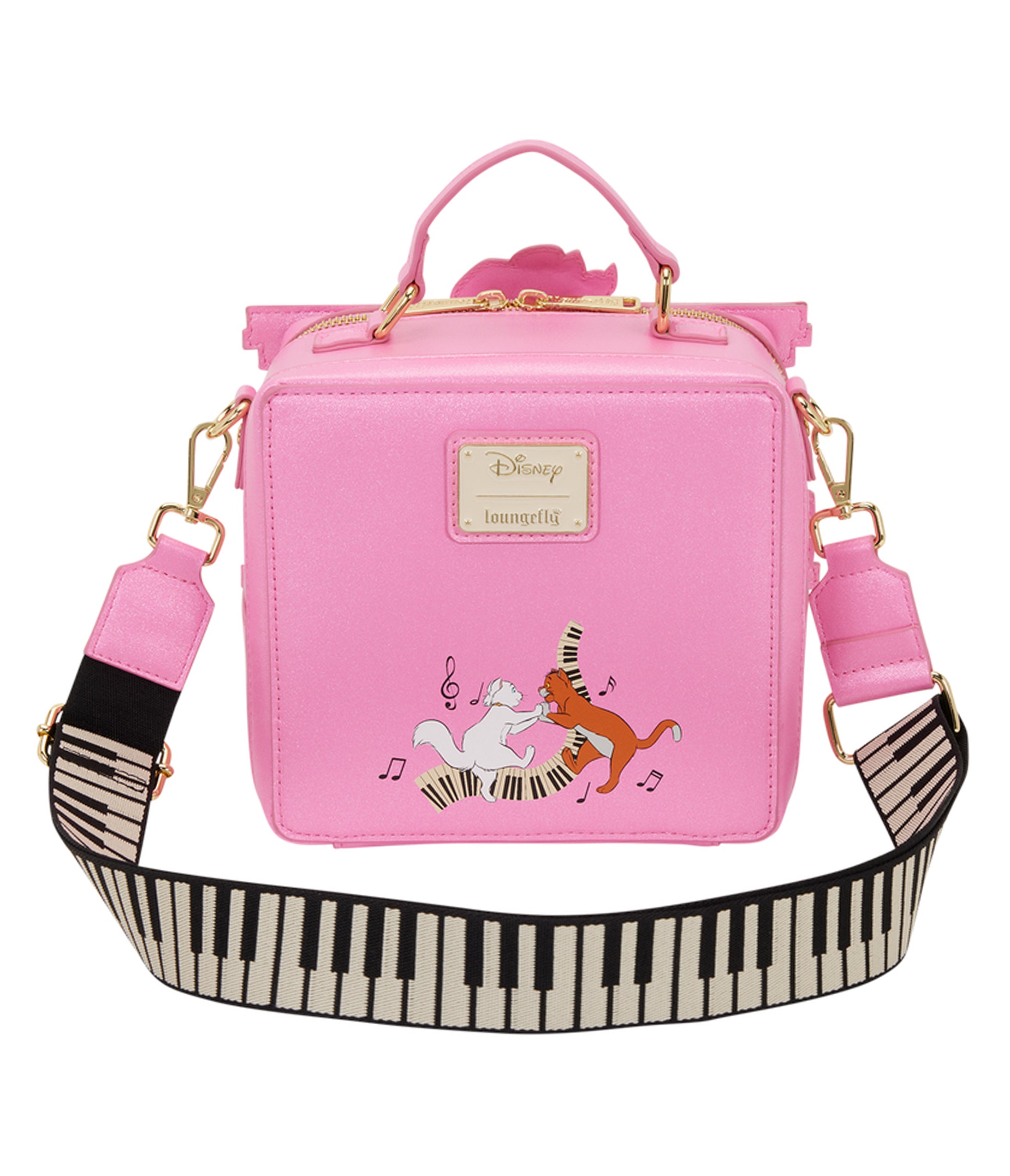 Loungefly Disney Aristocats Piano Crossbody Bag