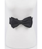 Black Bow Cinch Belt