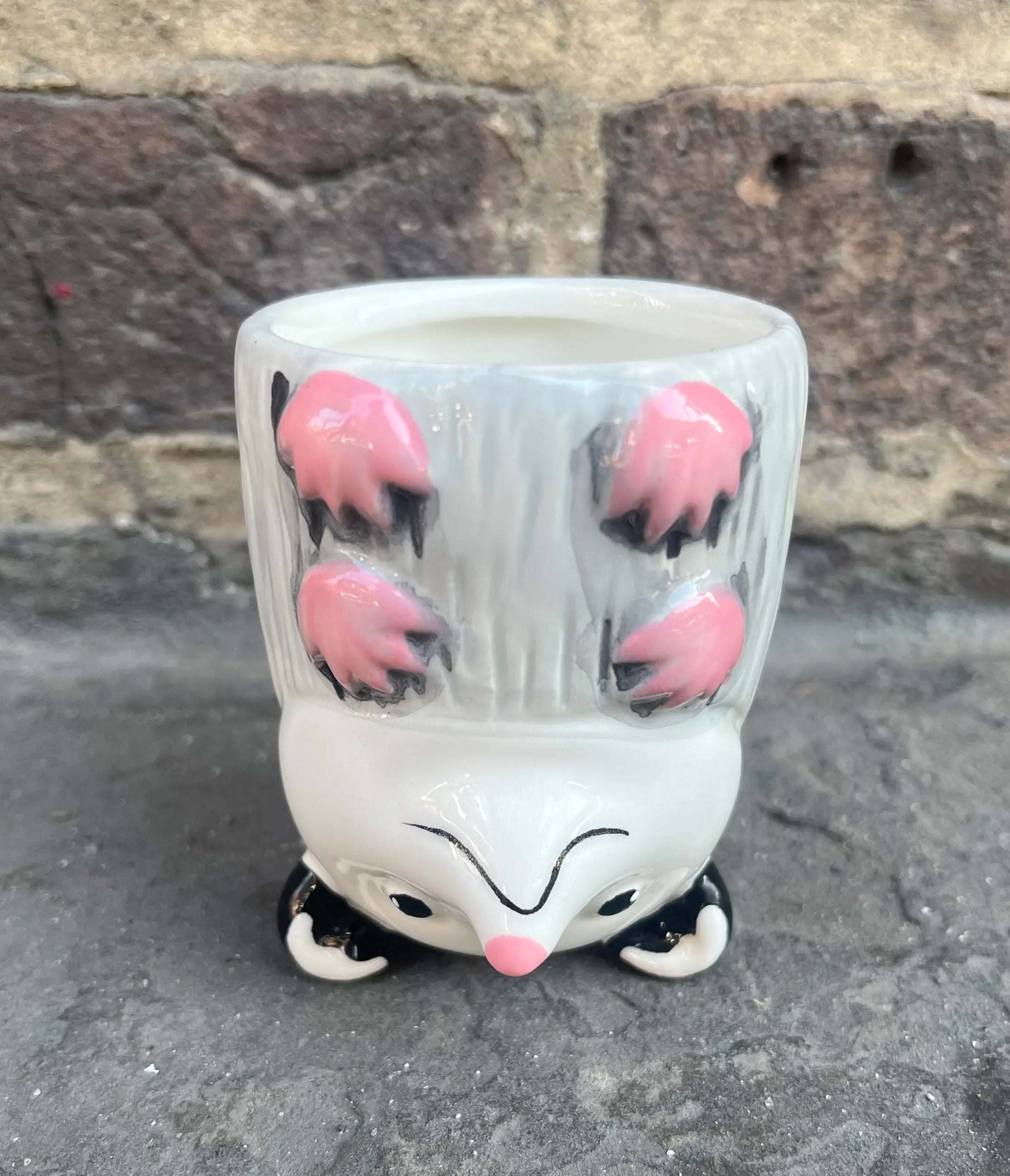 Upside-Down Opossum Mug
