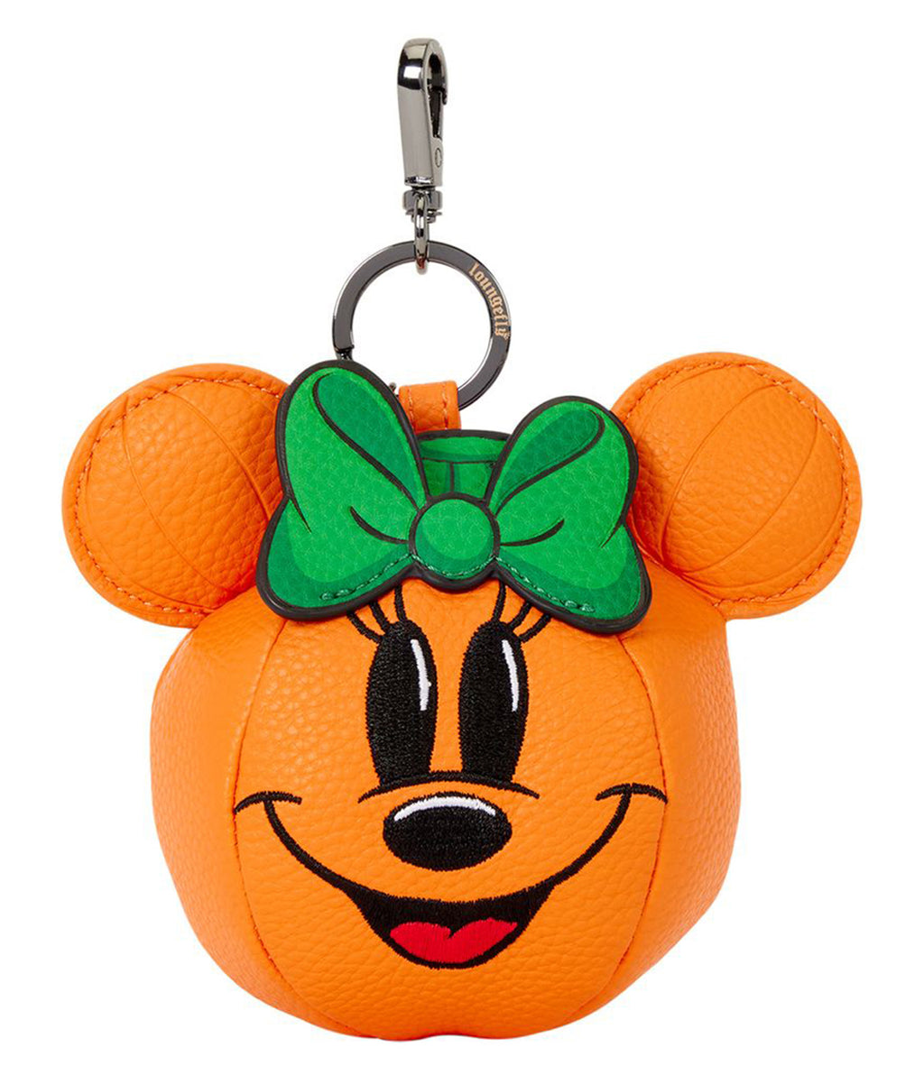 Loungefly Minnie Mouse Pumpkin Keychain Charm