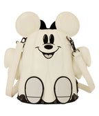 Loungefly Disney Mickey & Minnie Mouse Glow in the Dark Ghost Crossbody Bag