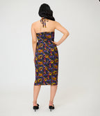 Unique Vintage Carnivorous Plants Leilani Sarong Dress
