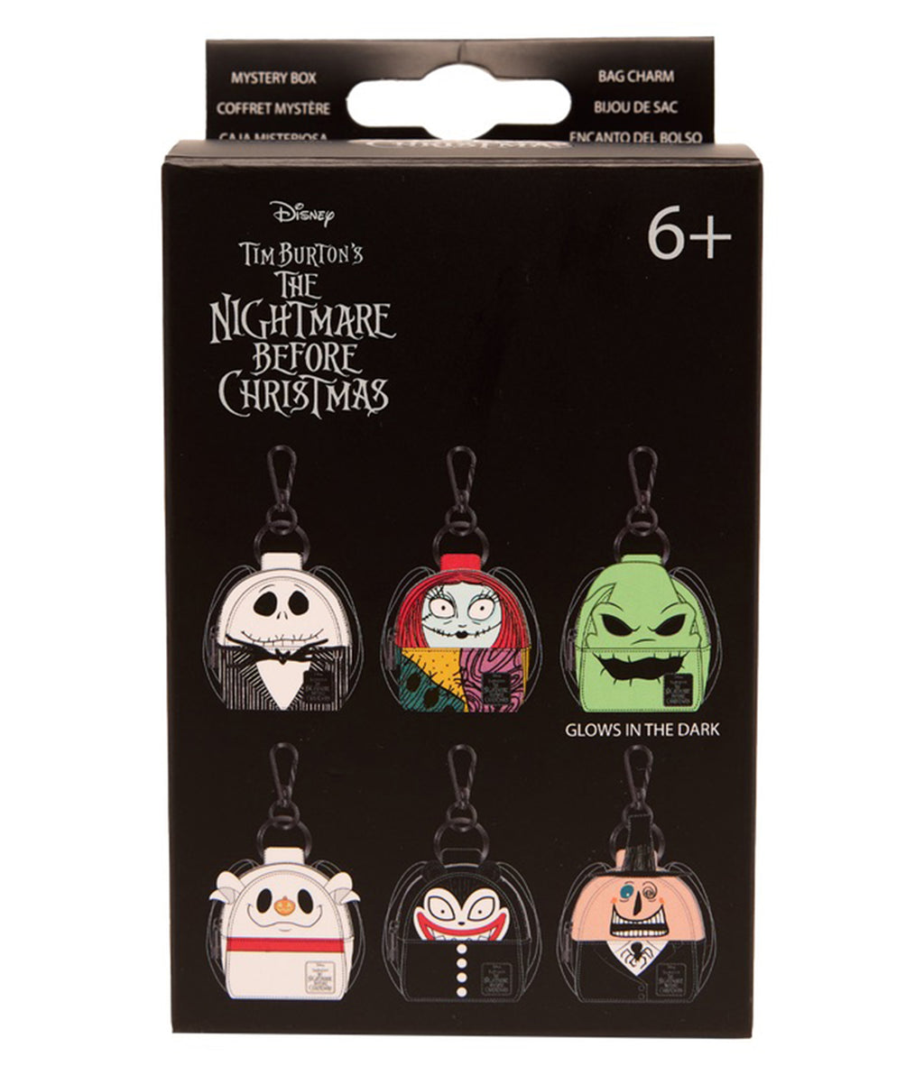 Loungefly The Nightmare Before Christmas Cosplay Mystery Mini Backpack Keychain Charm