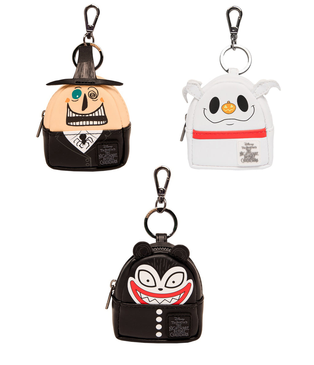 Loungefly The Nightmare Before Christmas Cosplay Mystery Mini Backpack Keychain Charm