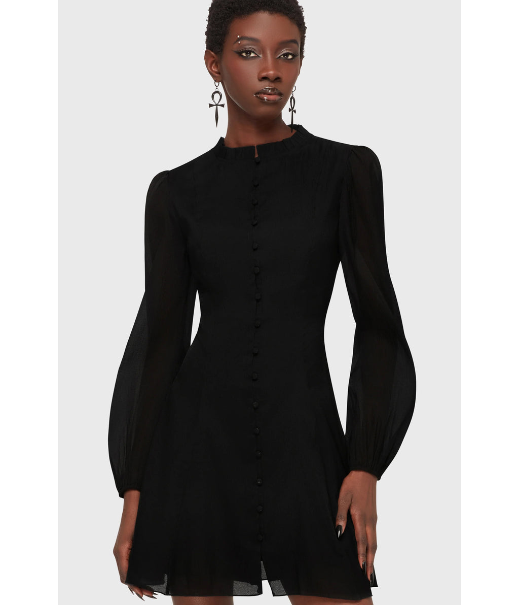 Kill Star Black Liora Wrath Mini Dress