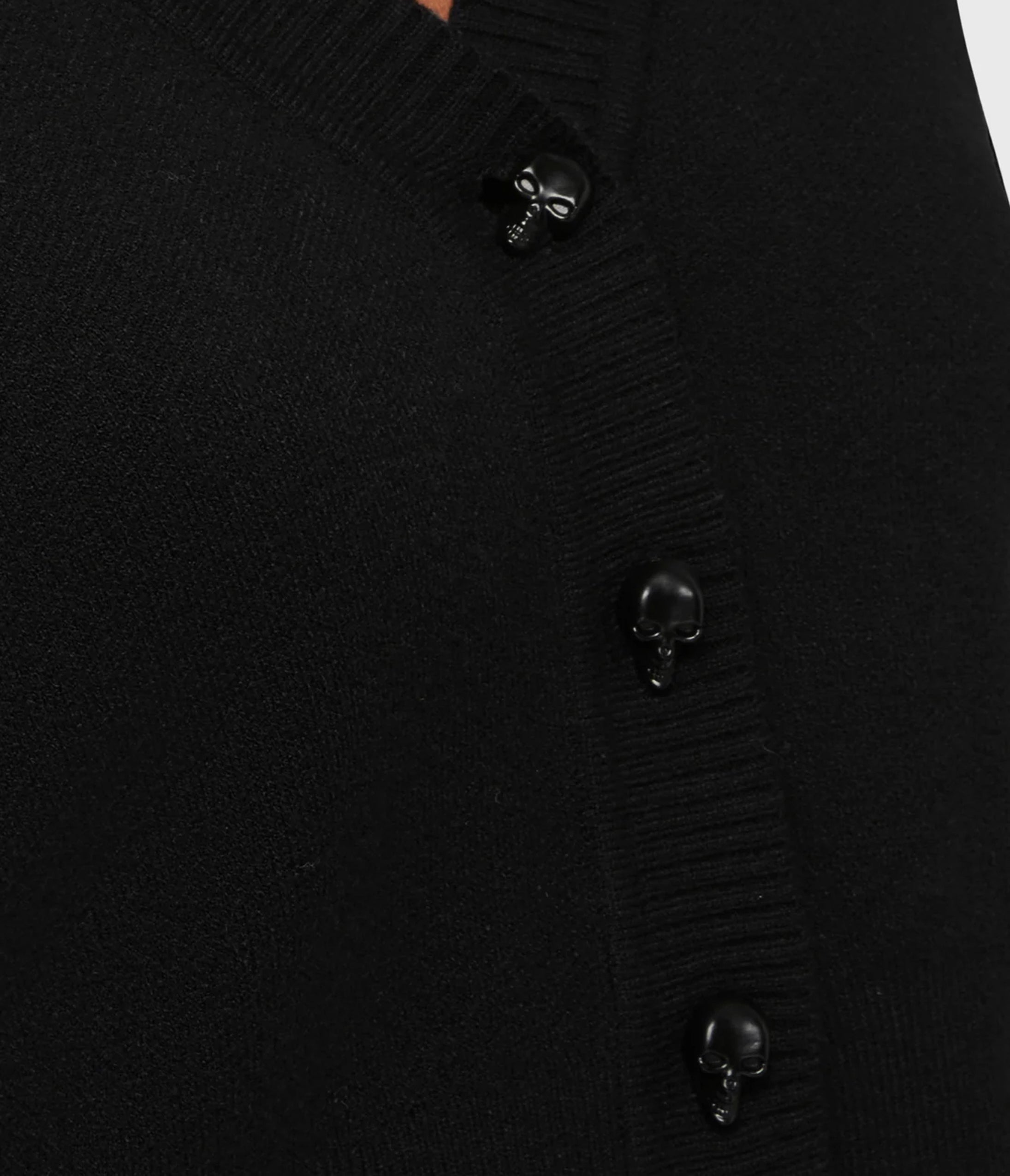 Kill Star Black Lanas Eclipse Cropped Cardigan