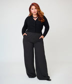 Kill Star Plus Size Black Lanas Eclipse Cropped Cardigan