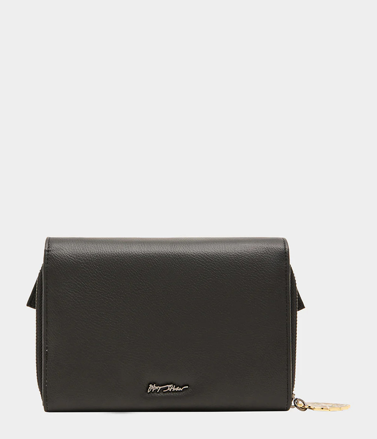 Betsey Johnson Black Boo & Breakfast Wallet On Chain