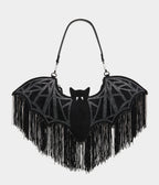 Betsey Johnson Black Wingin' It Bag