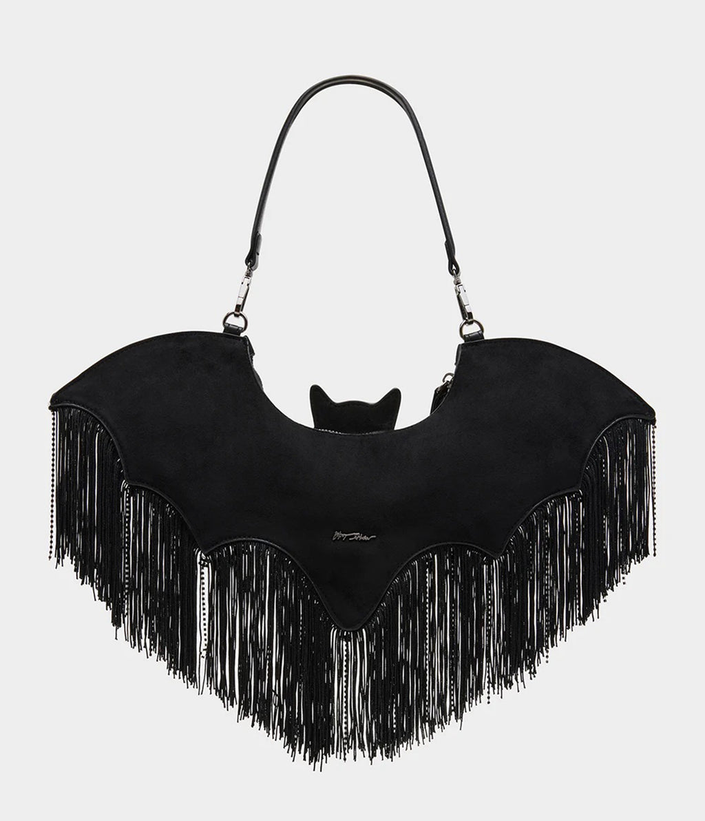 Betsey Johnson Black Wingin' It Bag
