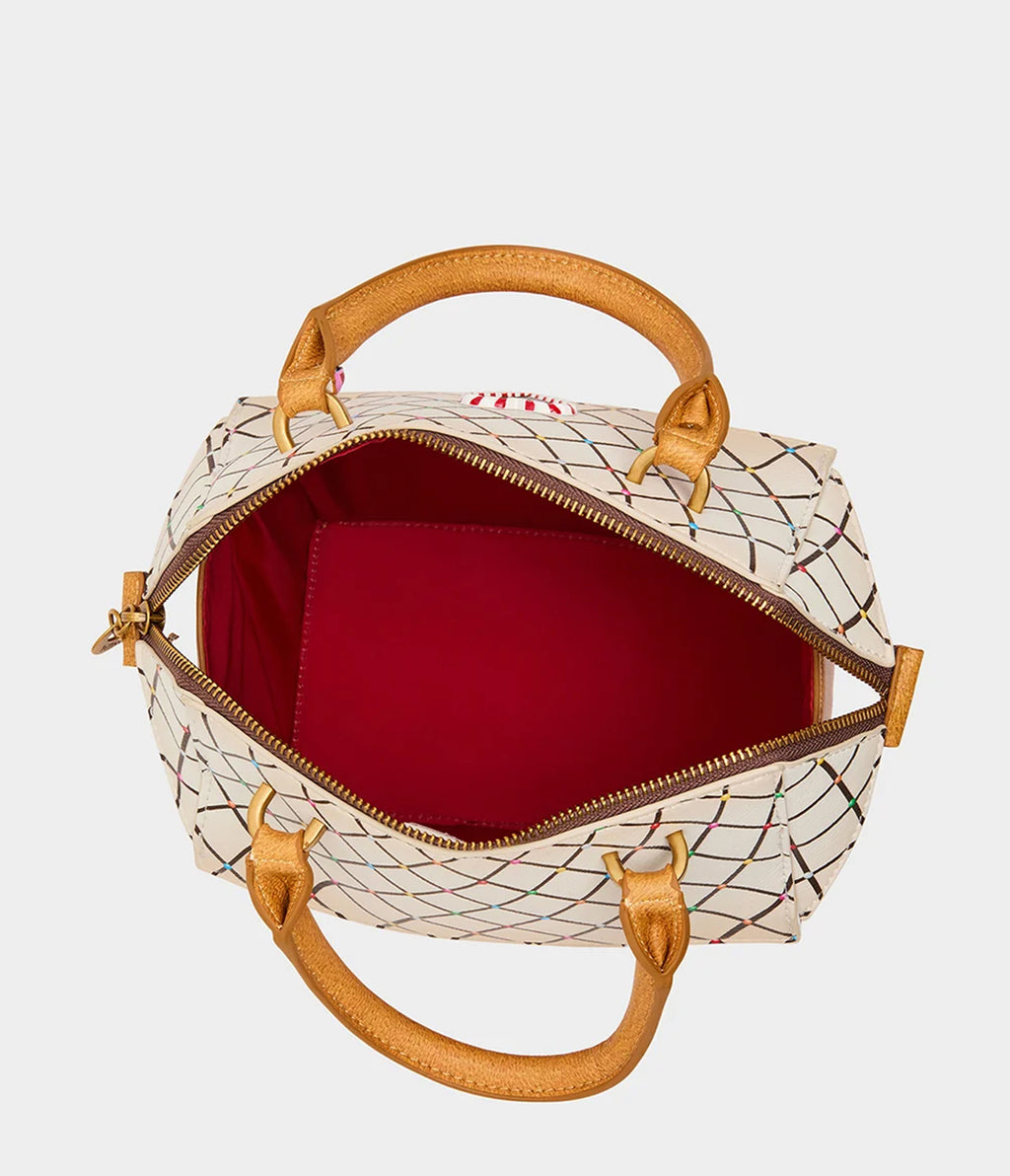 Betsey Johnson Brown Gingerbread Treat Me Right Handbag