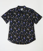 Harry Potter x Unique Vintage Black & Purple Horcruxes Mens Shirt
