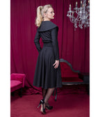 Banned Black Carla Midi Dress