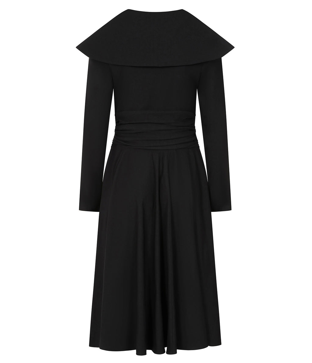 Banned Black Carla Midi Dress