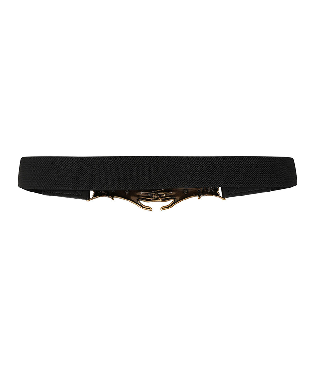 Banned Black & Gold Hand Clasp Gilded Embrace Belt
