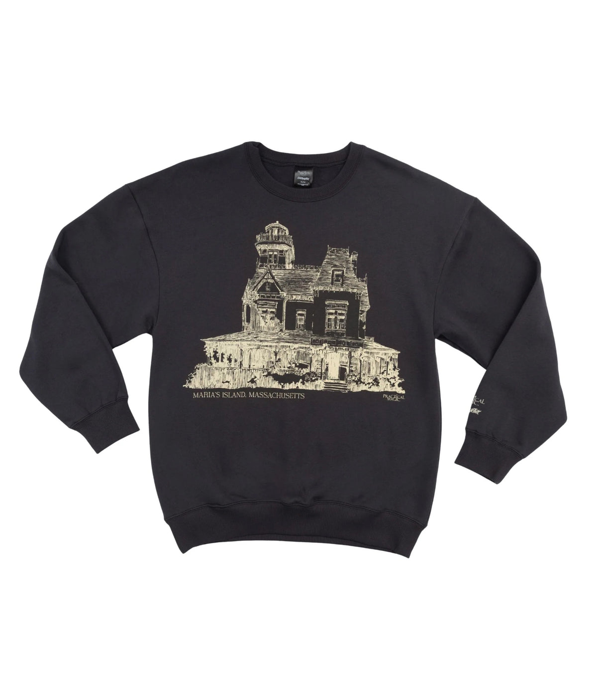 Cakeworthy Practical Magic Black Maria’s Island House Graphic Sweatshirt