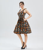 Black The Raccoon Coven Bri Swing Dress