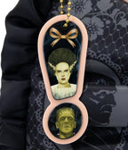 Universal Monsters Black Frankie & Bride Coquette Bow Baguette Handbag