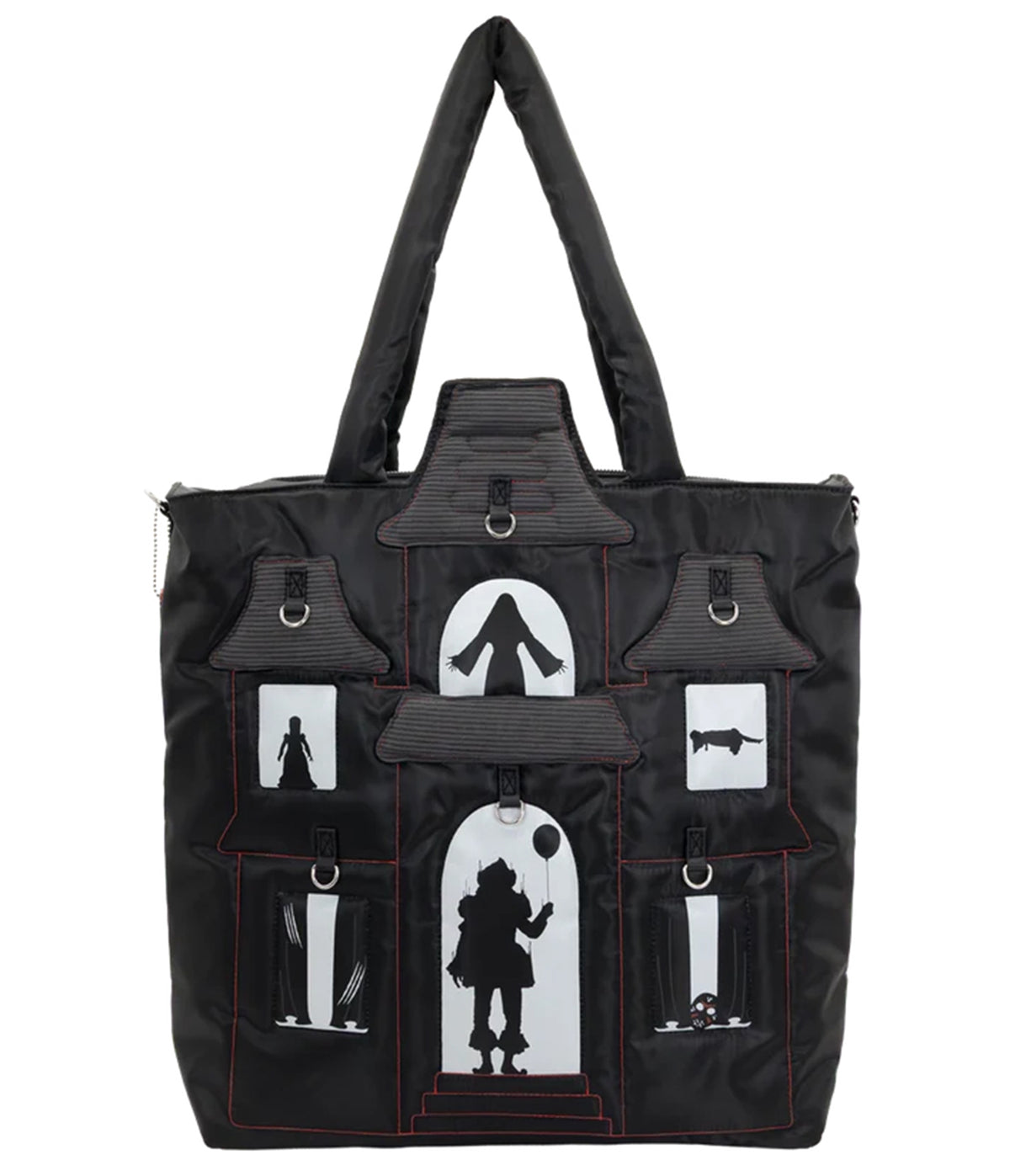 Horror House Glow in the Dark Padded Tote Bag