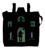 Horror House Glow in the Dark Padded Tote Bag