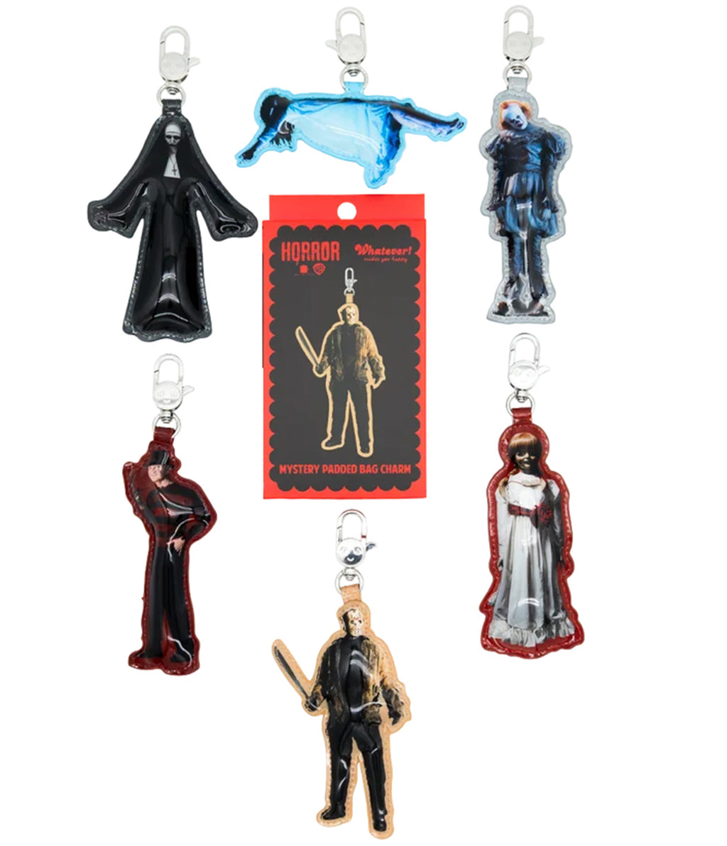 Horror Icons Mystery Padded Vinyl Blind Bag Charms