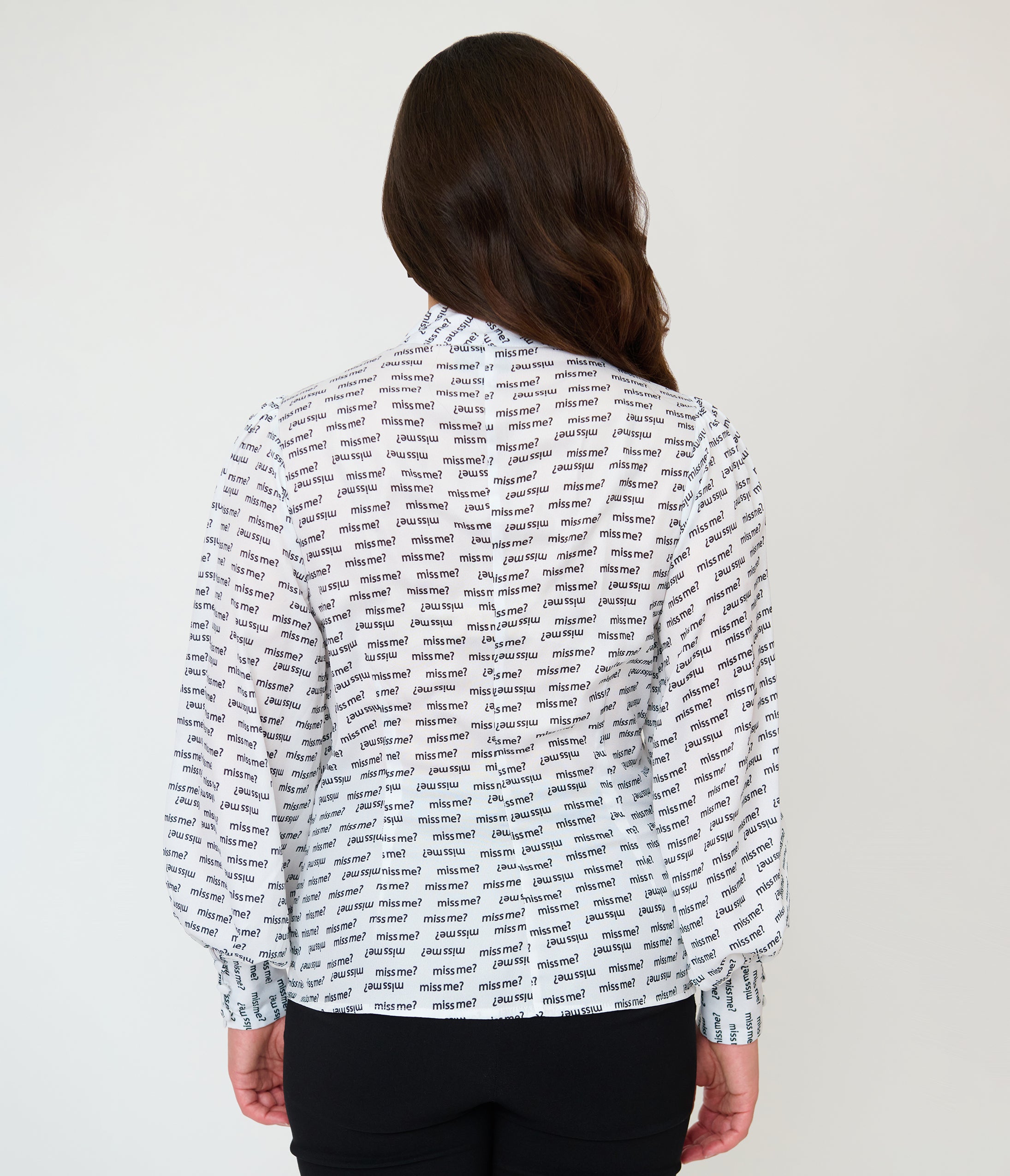 Annabelle x Unique Vintage White Miss Me Gwen Blouse