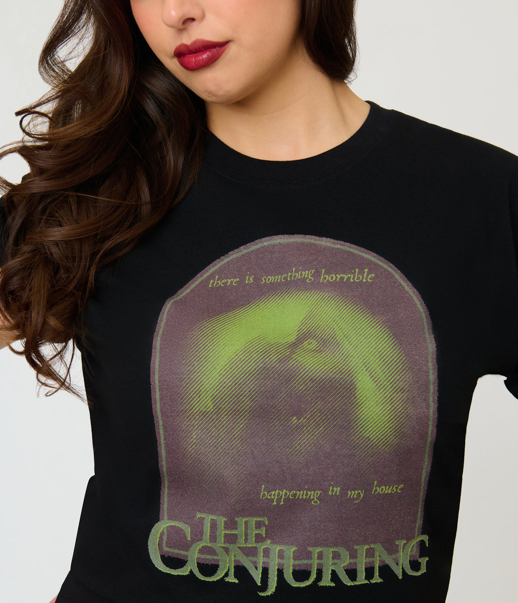The Conjuring x Unique Vintage Black The Conjuring Unisex T-shirt