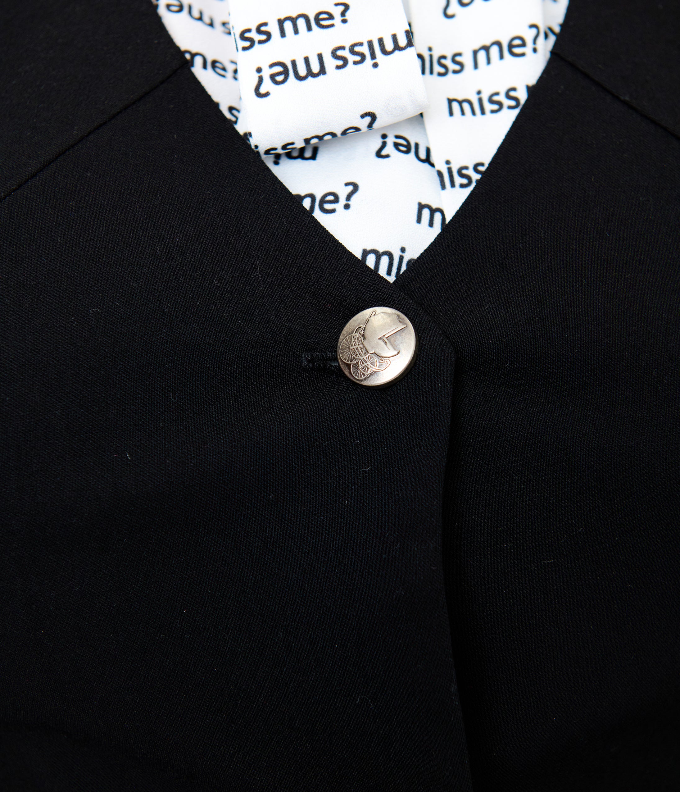 The Conjuring x Unique Vintage Plus Size Black Button Up Vest