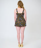 Smak Parlour Black Magic Potions Sweet & Sassy Skirted Cotton Romper