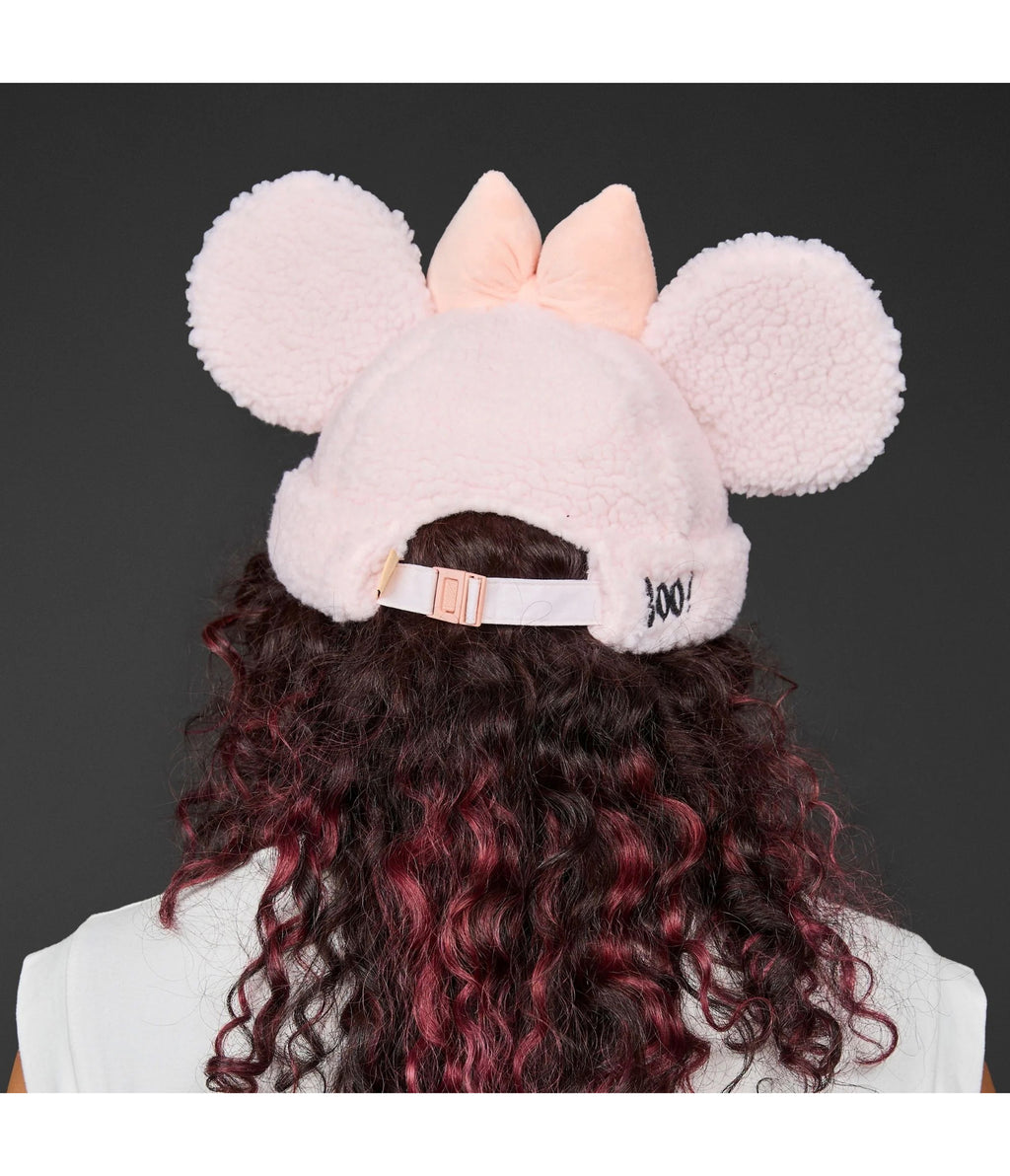 Cakeworthy Pink Disney Minnie Mouse Ghost Sherpa Beanie