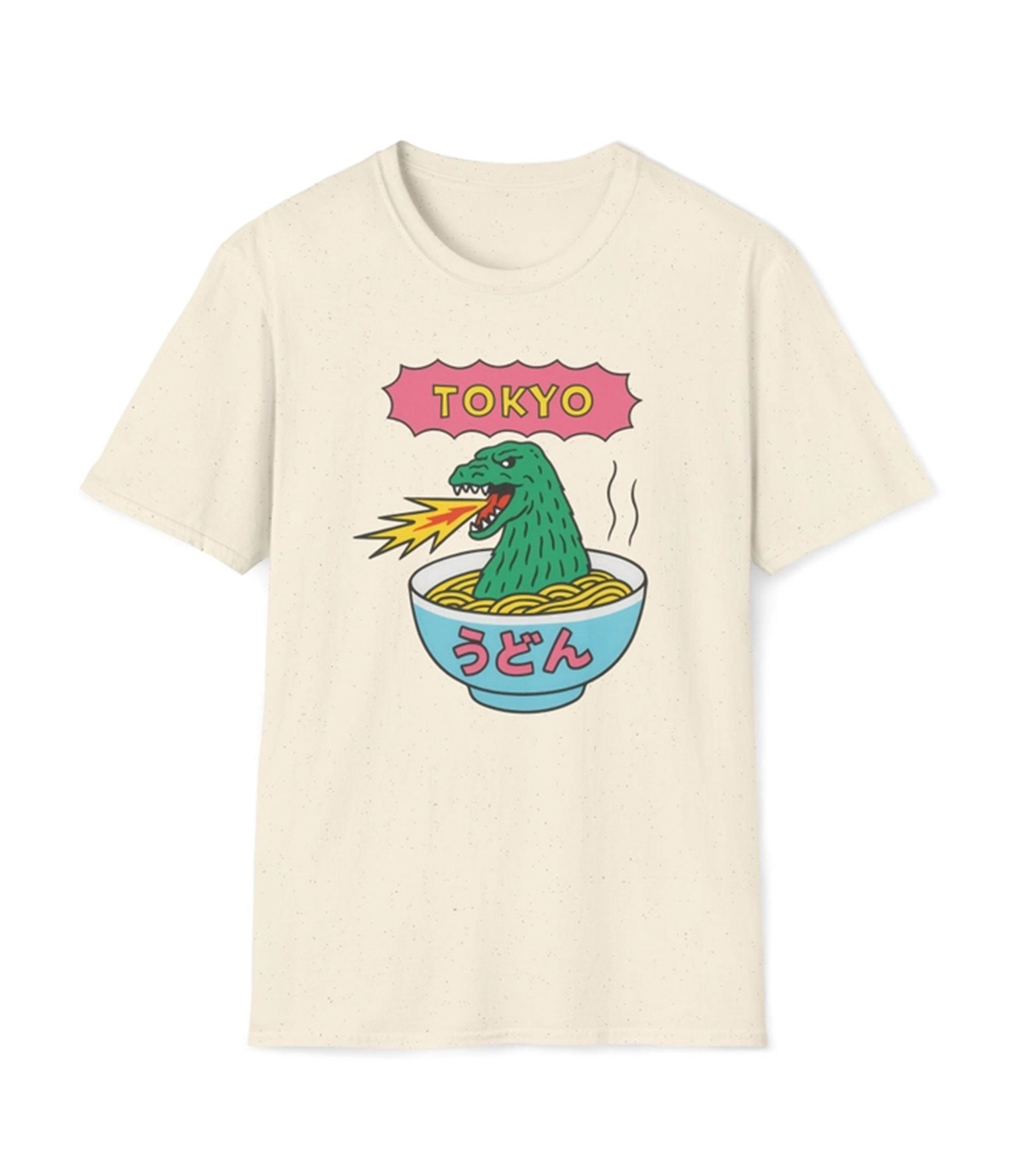 Cream Tokyo Ramen Monster Graphic Tee