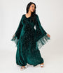Smak Parlour Plus Size Emerald & Star Print Stevie Maxi Dress