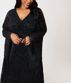Smak Parlour Plus Size Black Lace Stevie Maxi Dress