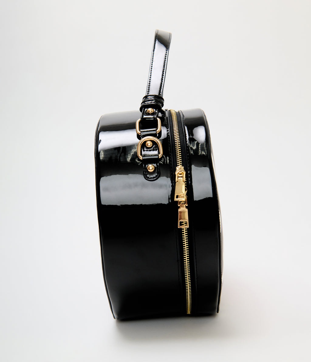Beetlejuice x Unique Vintage Dantes Inferno Leatherette Circle Bag