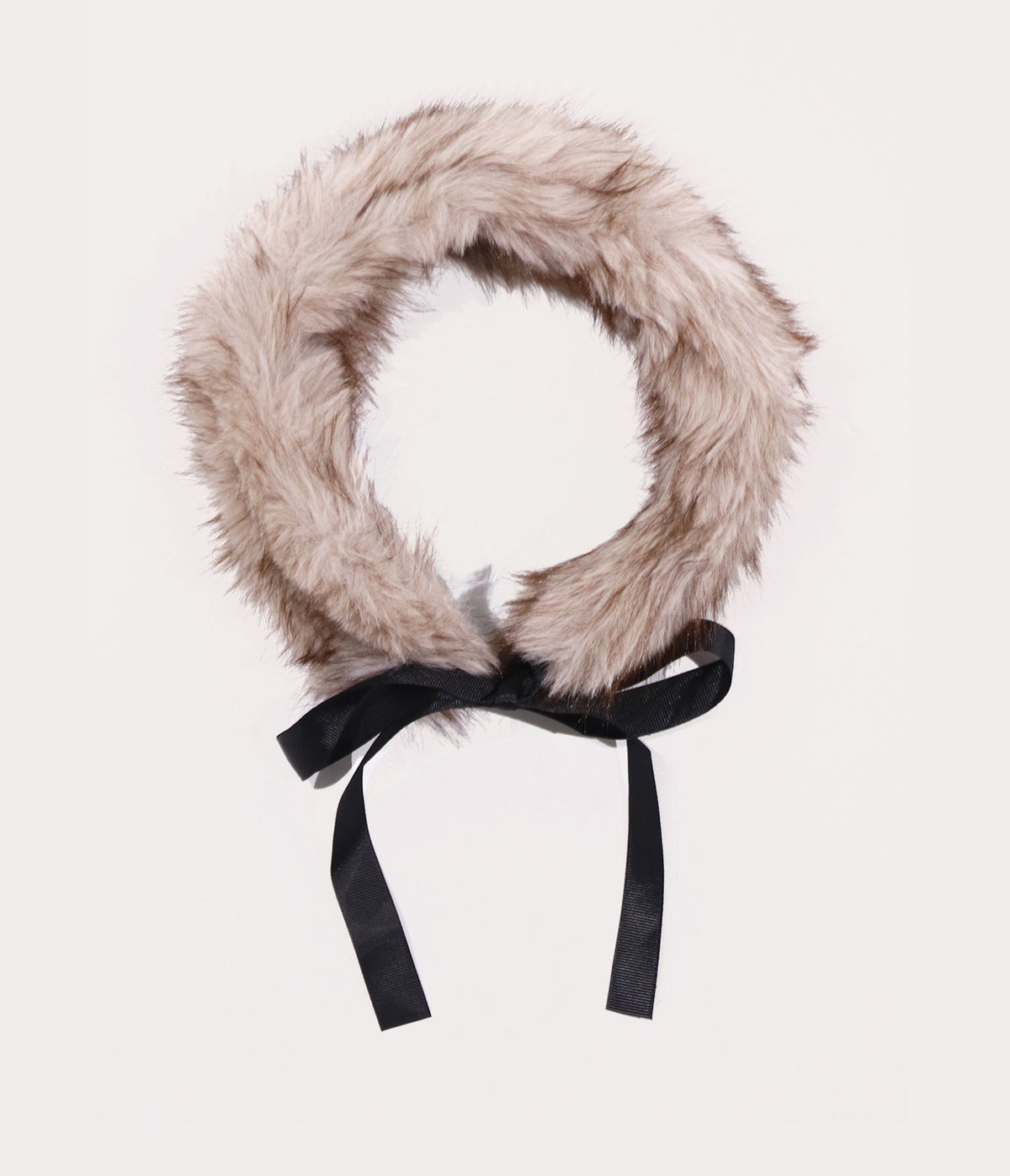 Brown Broadway Faux Fur Collar