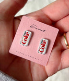 Diet Coke Girlie Stud Earrings