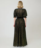 Unique Vintage Black Sequin Duster