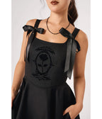 Hell Bunny Black Bow Esme Dress