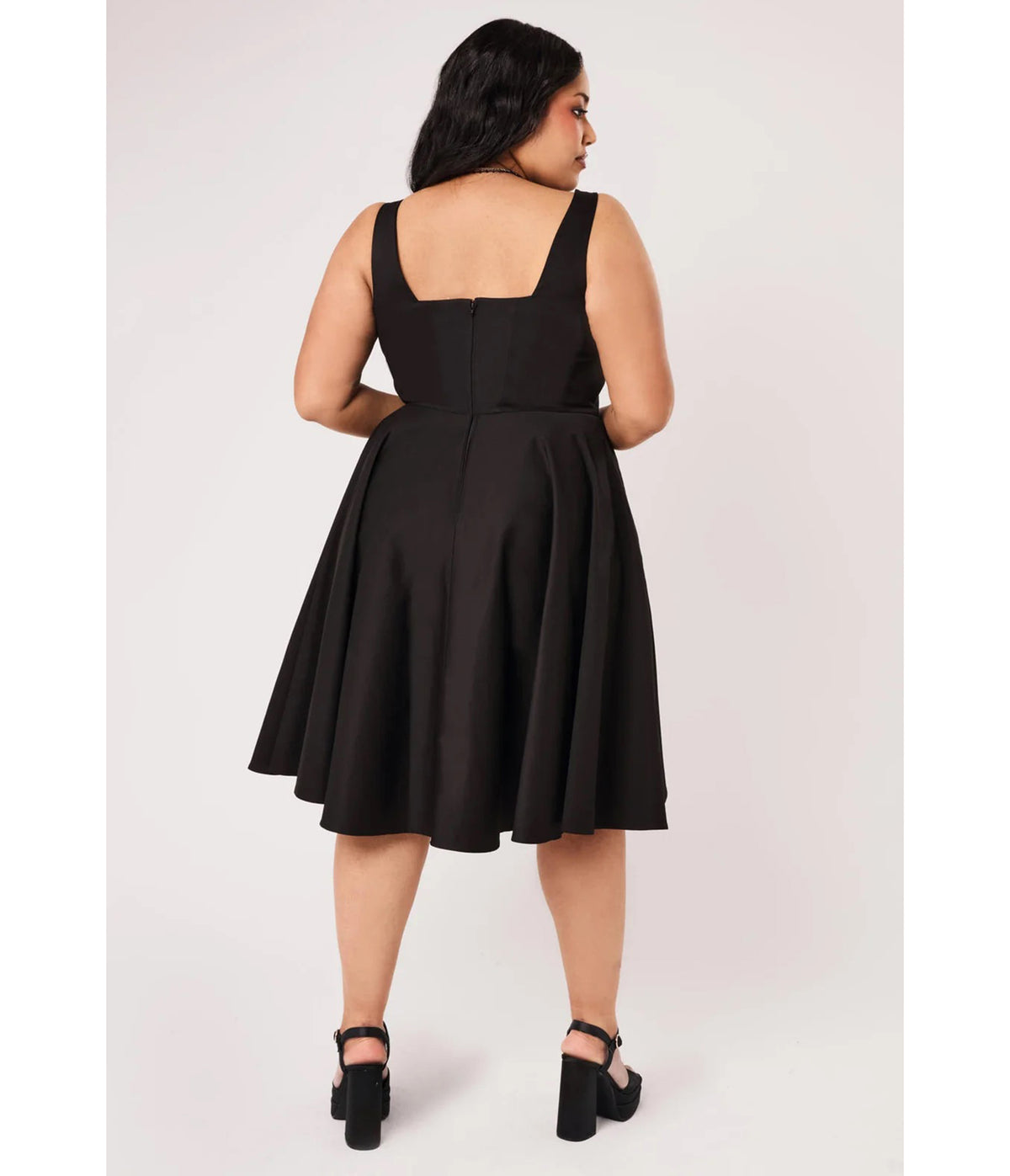 Hell Bunny Black Bow Esme Dress