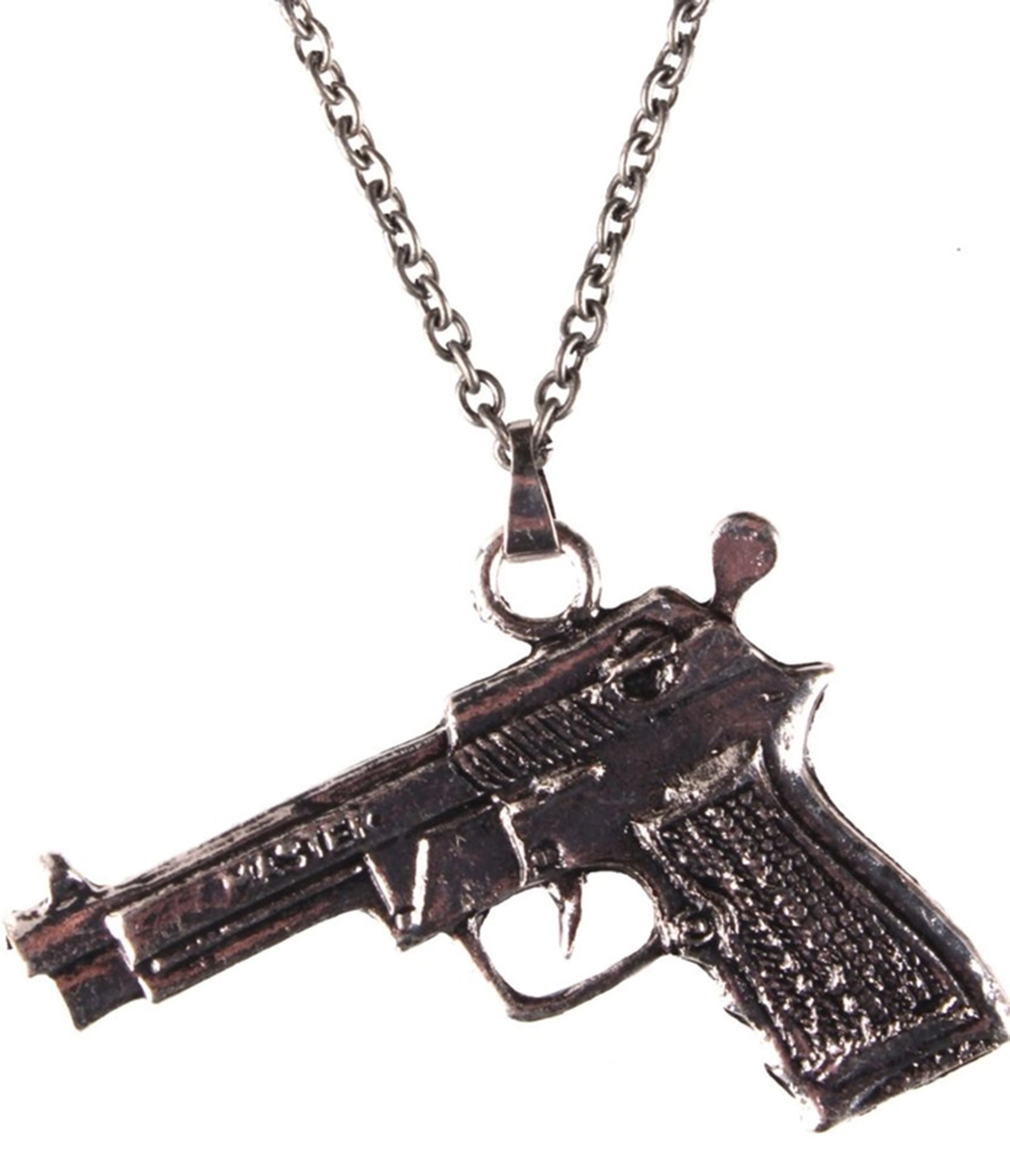 Revolver Pendant Necklace