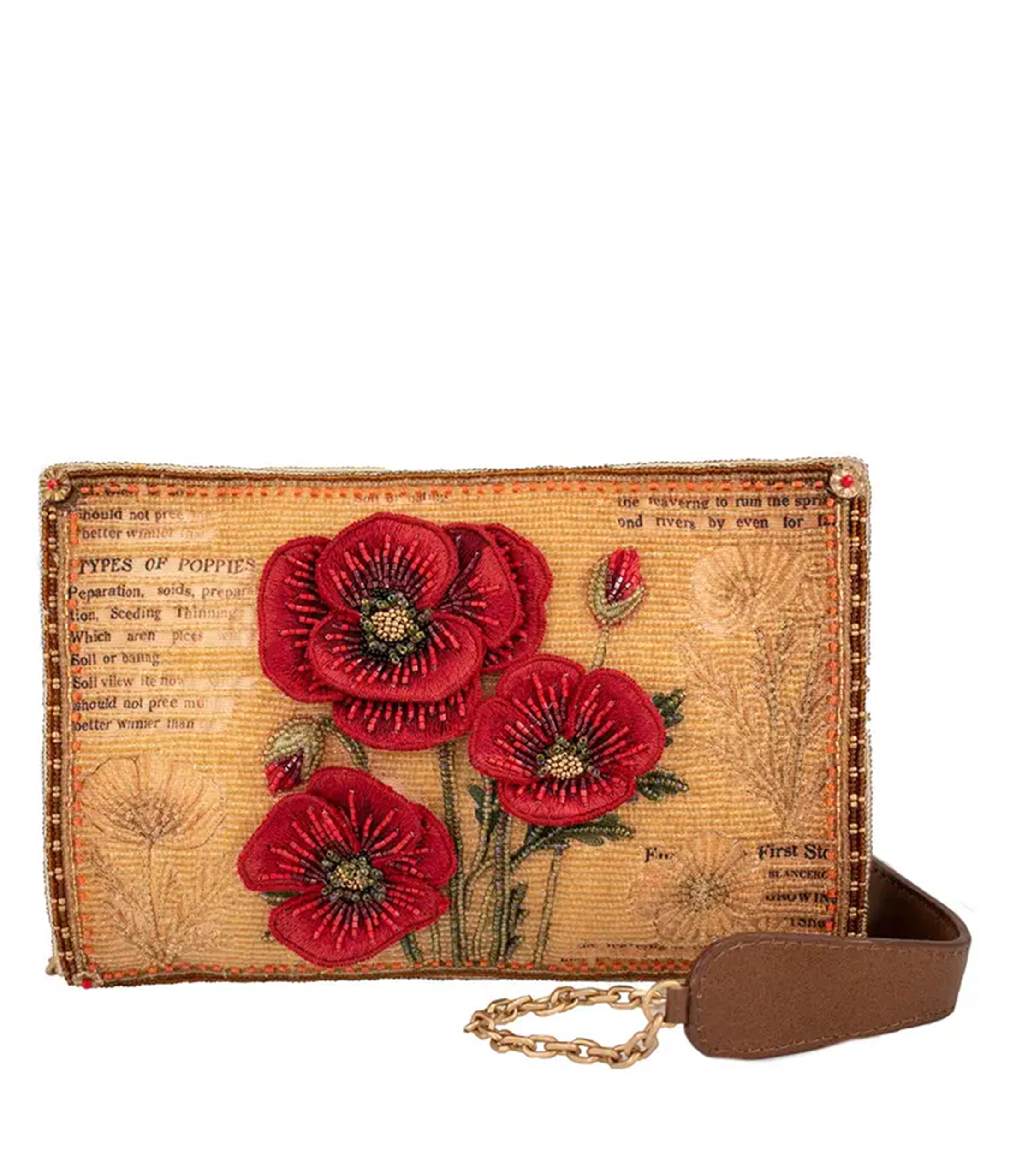 Mary Frances Poppy Handbag