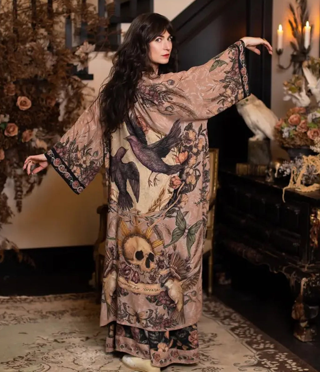 Starling & Skull Momento Opera Kimono