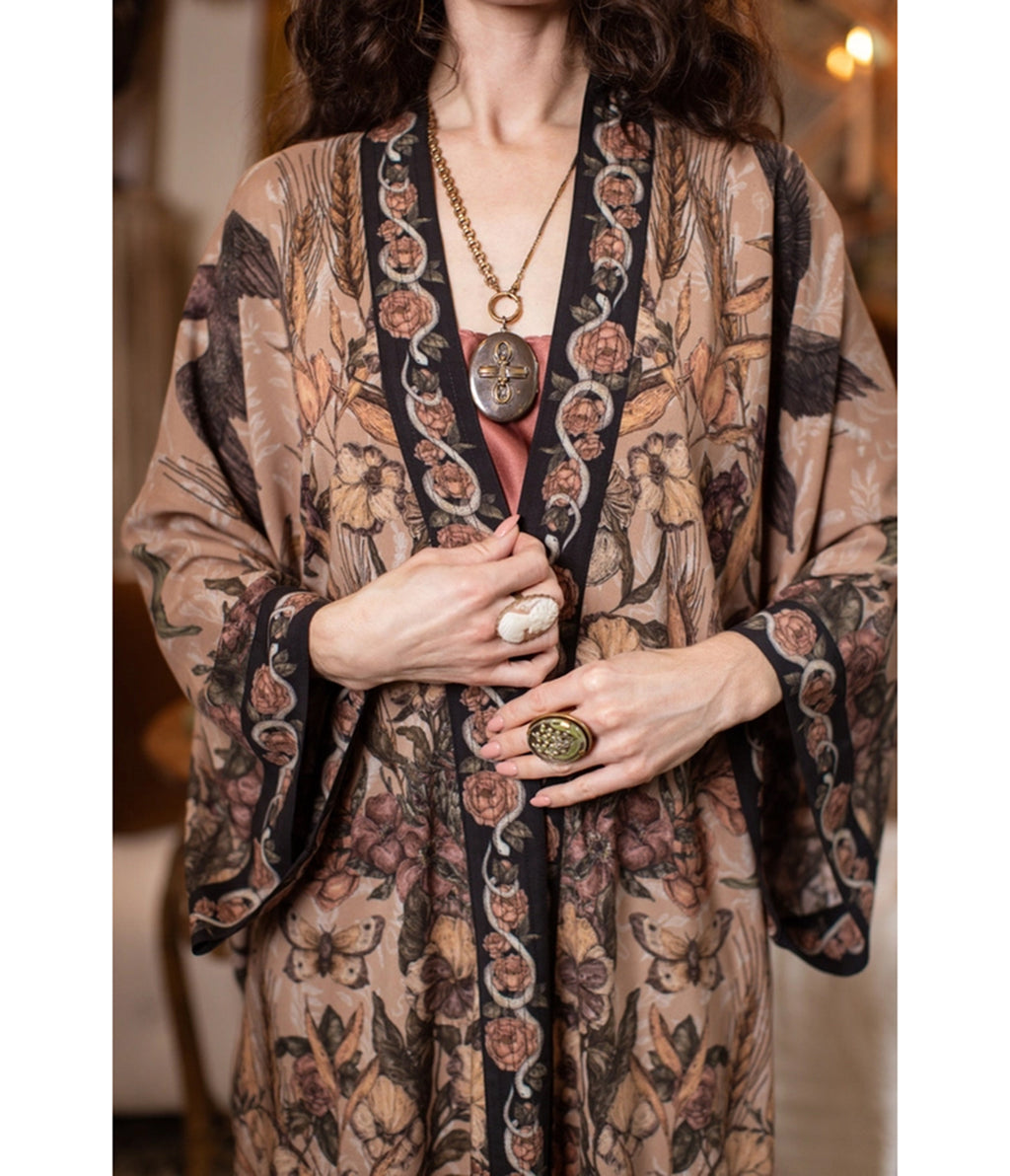 Starling & Skull Momento Opera Kimono