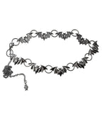 Black Bat Chain Link Belt