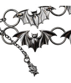 Black Bat Chain Link Belt