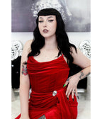 Weasel Wear Red Velvet Phantom Gown