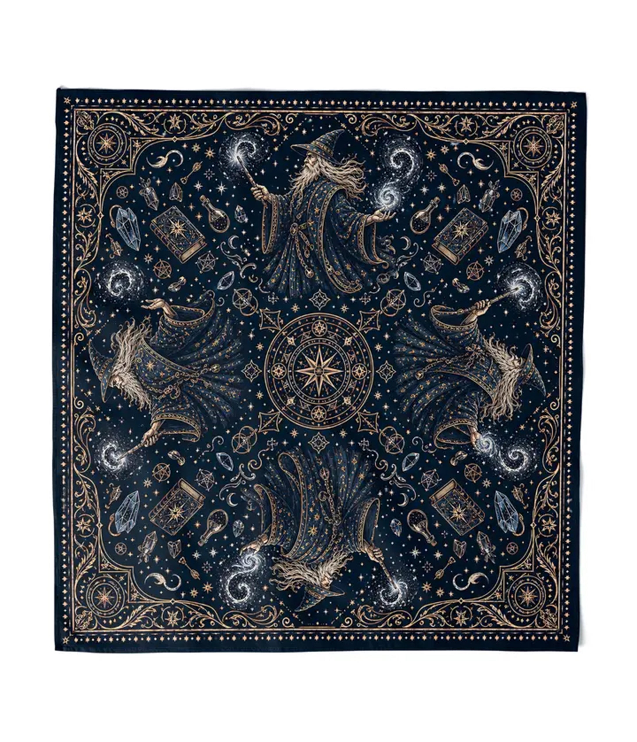 The Old Magic Wizard Celestial Hair Scarf