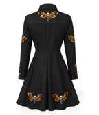 Black Death’s Head Moth Western Dress